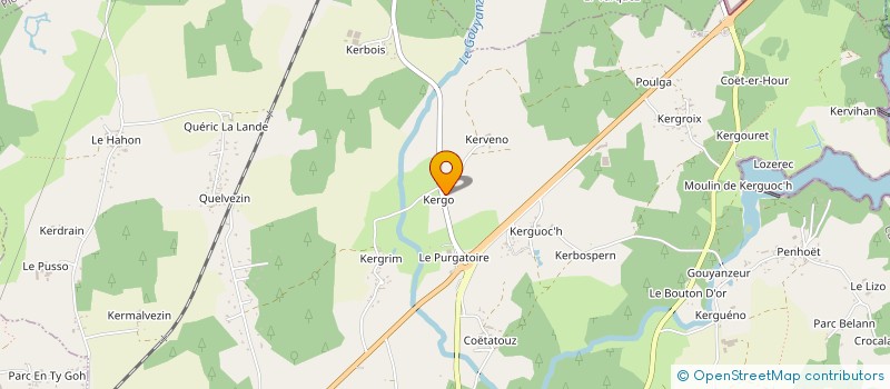 localisation de l'entreprise LES TROIS POIVRONS  CARNAC