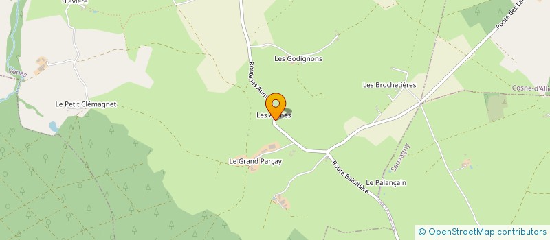 localisation de l'entreprise LES TROIS R à ESTIVAREILLES