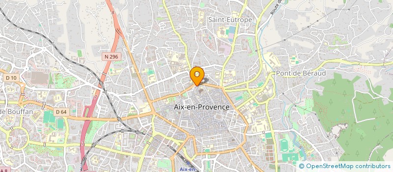 localisation de l'entreprise LES TROIS ROSES à AIX-EN-PROVENCE