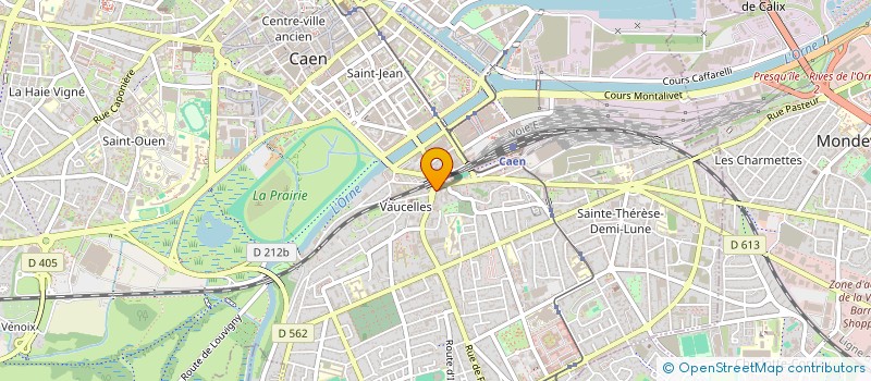 localisation de l'entreprise LES TROIS ROUX à CAEN