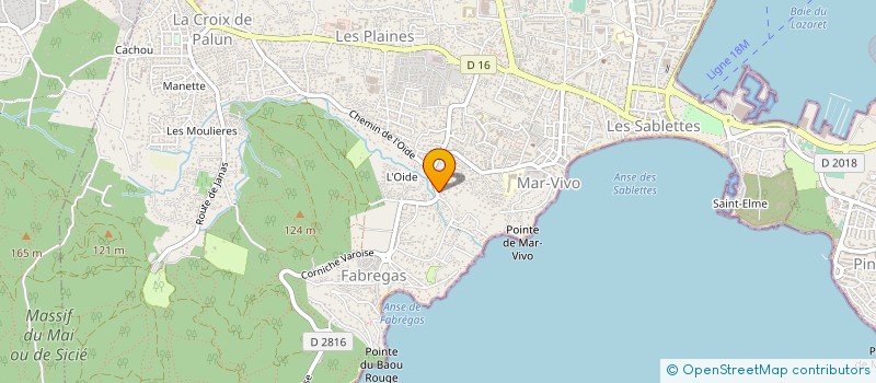 localisation de l'entreprise LES TROIS SAPHIRS à LA SEYNE-SUR-MER