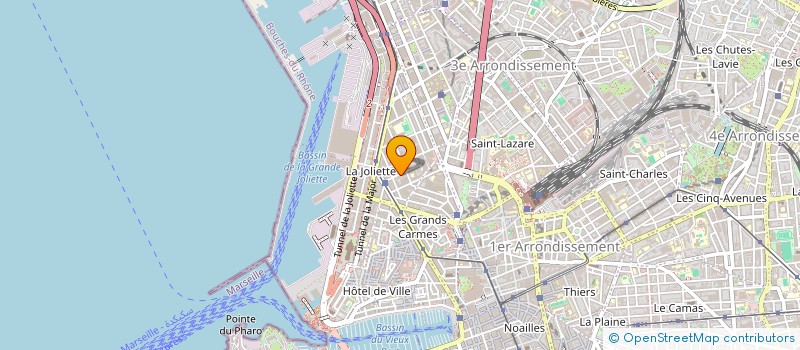 localisation de l'entreprise LES TROIS SINGES à MARSEILLE 2EME