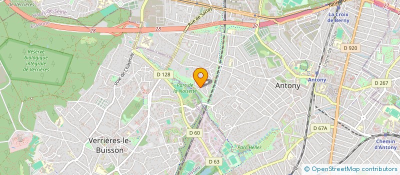 localisation de l'entreprise LES TROIS SOURCES à ANTONY