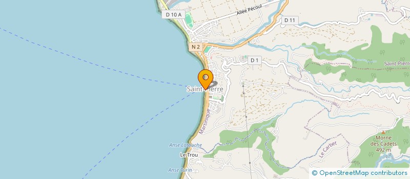 localisation de l'entreprise LES TROIS SOURCES à SAINT-PIERRE