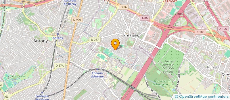 localisation de l'entreprise LES TROIS SURS HOLDING  FRESNES