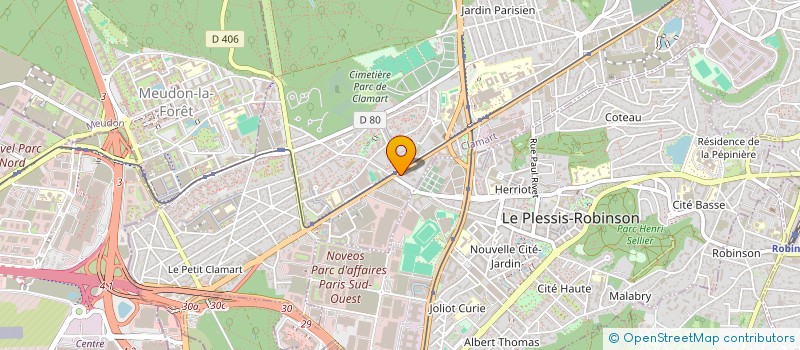 localisation de l'entreprise LES TROIS TIGRES à CLAMART