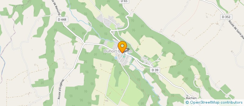 localisation de l'entreprise LES TROIS TIQUETONNE  DUHORT-BACHEN