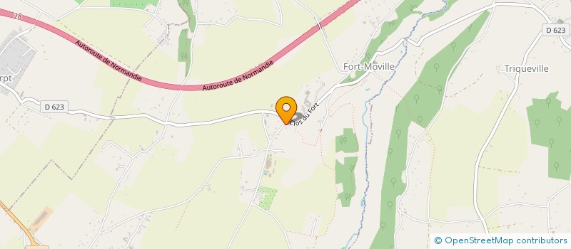 localisation de l'entreprise LES TROIS TREFLES - FORT MOVILLE  FORT-MOVILLE