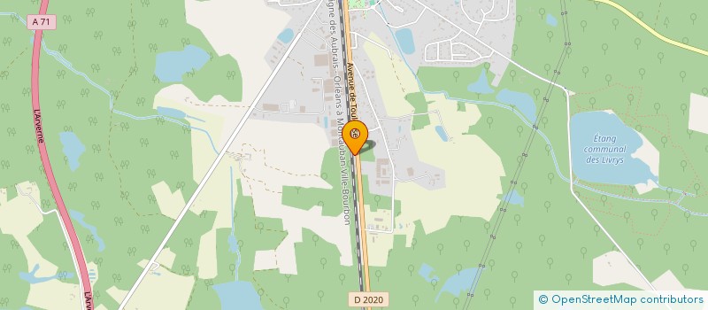 localisation de l'entreprise LES TROIS TRESORS  NOUAN-LE-FUZELIER