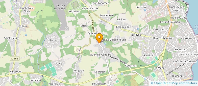 localisation de l'entreprise LES TROIS V  LARMOR-PLAGE