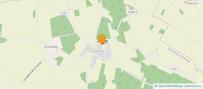 localisation de l'entreprise LES TROIS V à SAINT-DENIS-LANNERAY