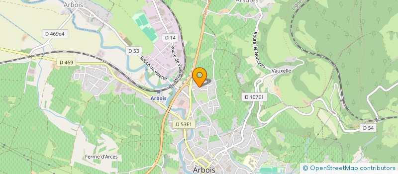 localisation de l'entreprise LES TROIS VILLAGES  PUPILLIN