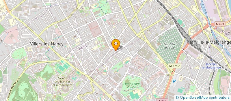 localisation de l'entreprise LES TROISMARTINS  NANCY