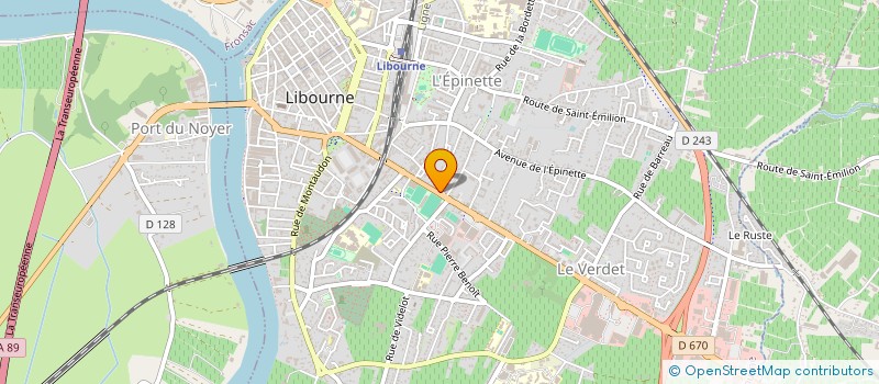 localisation de l'entreprise LES TROIZAT à PERIGUEUX