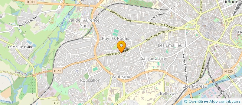 localisation de l'entreprise LES TROLLS  SAINT-JUST-LE-MARTEL