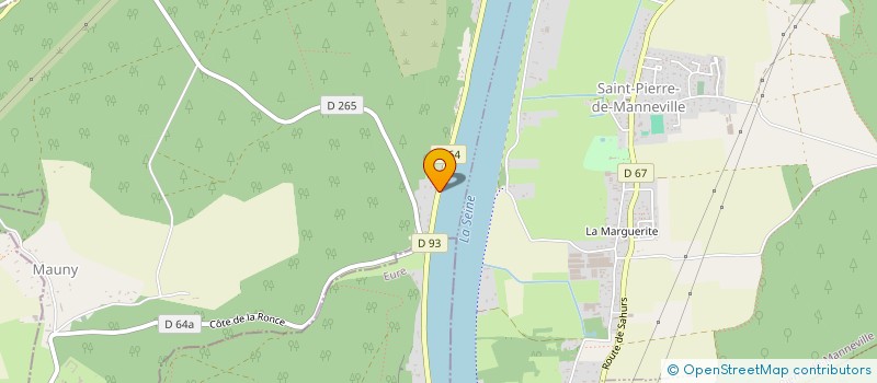 localisation de l'entreprise LES TROMPES DES ECHOS DE MAUNY  MAUNY