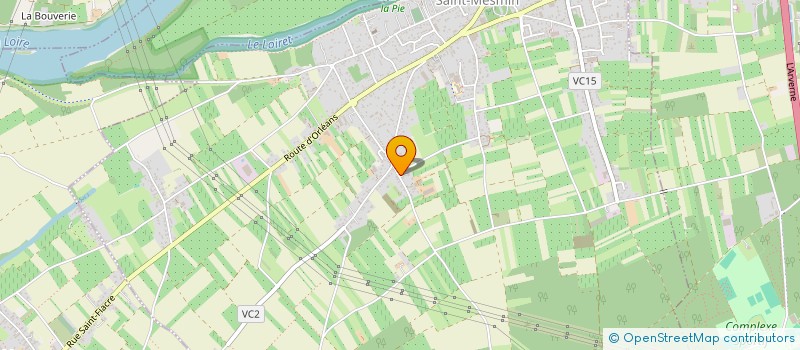 localisation de l'entreprise LES TROPHYSTES HILAIROIS  SAINT-HILAIRE-SAINT-MESMIN