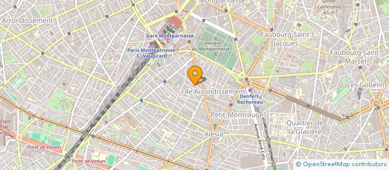 localisation de l'entreprise LES TROUBADOURS DU CHATEAU  PARIS