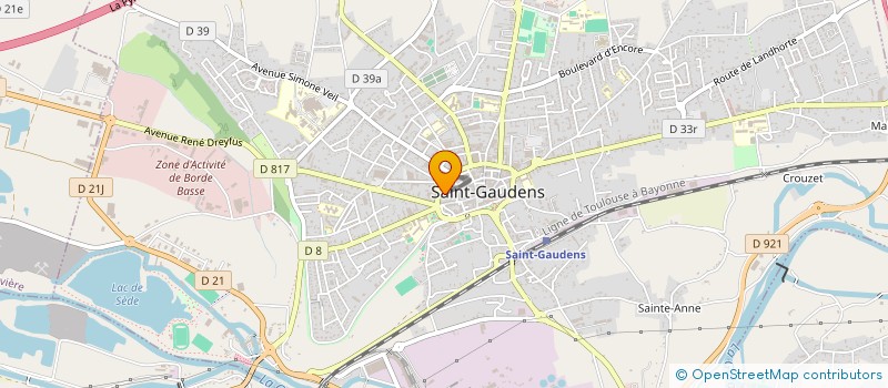 localisation de l'entreprise LES TROUBADOURS DU COMMINGES à SAINT-GAUDENS