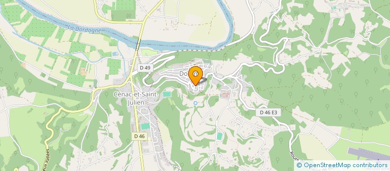 localisation de l'entreprise LES TROUBADOURS DU MOULIN DU ROY  DOMME