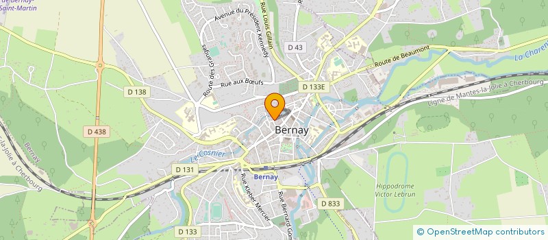 localisation de l'entreprise LES TROUBLE-FETES, CREAT'EURE D'EVENEMENTS à BERNAY