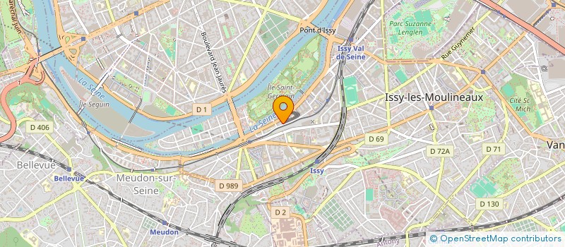 localisation de l'entreprise LES TROUPADOURS à ISSY-LES-MOULINEAUX