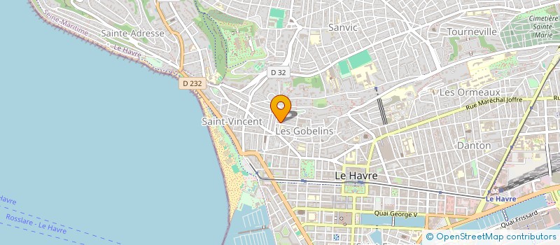 localisation de l'entreprise LES TROUSSES DU DESERT à LE HAVRE