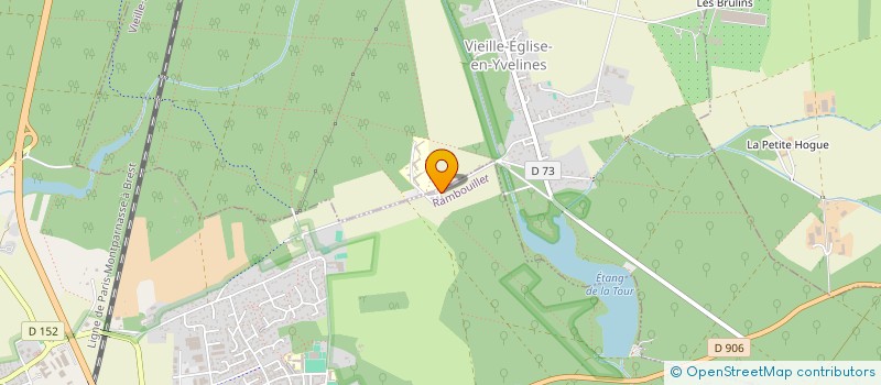 localisation de l'entreprise LES TROUVAILLES D ISSPEL à RAMBOUILLET