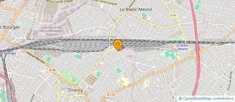 localisation de l'entreprise LES TROUVAILLES DE CATOCH ET TARIKOU  DRANCY