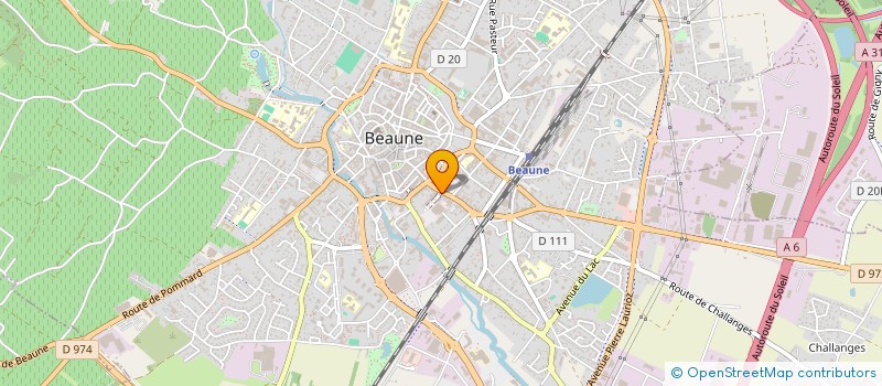 localisation de l'entreprise LES TROUVAILLES DE GLADYS à BEAUNE