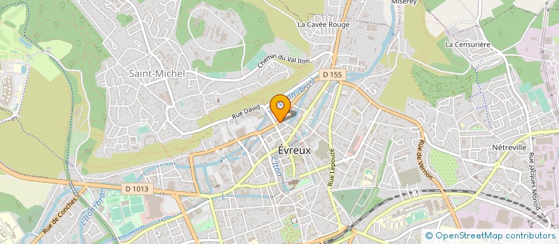 localisation de l'entreprise LES TROUVAILLES DE SOPHIE à EVREUX