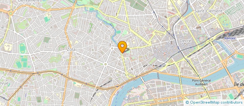 localisation de l'entreprise LES TROUVAILLES DE YUZU  NANTES