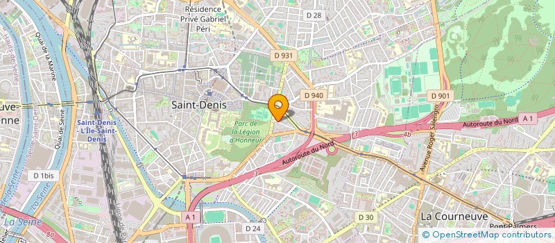 localisation de l'entreprise LES TROUVAILLES LYRIQUES  SAINT-DENIS