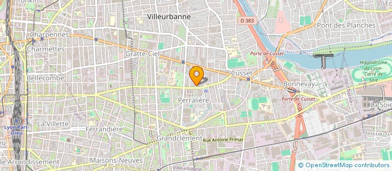 localisation de l'entreprise LES TRUCKISTES EN 4L  VILLEURBANNE