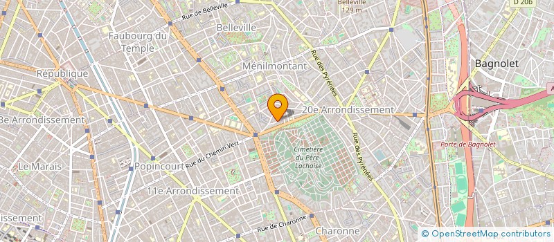 localisation de l'entreprise LES TRUCULENTS  PARIS
