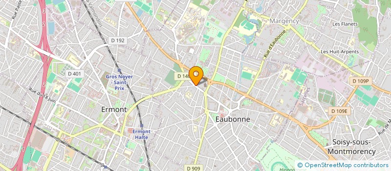 localisation de l'entreprise LES TRUFFES DE MATHILDA à EAUBONNE