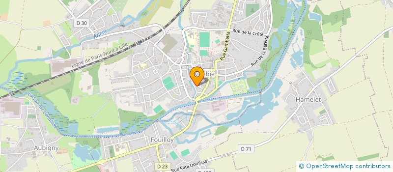 localisation de l'entreprise LES TUBES A ESSAI  CORBIE