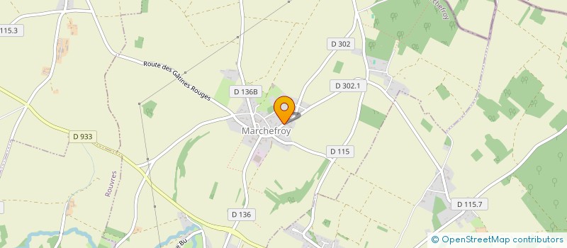 localisation de l'entreprise LES TUILERIES à BERCHERES-SUR-VESGRE
