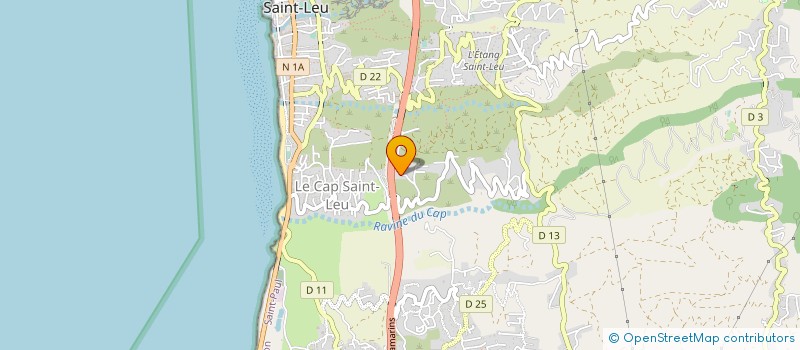 localisation de l'entreprise LES TULIPES  SAINT-LEU