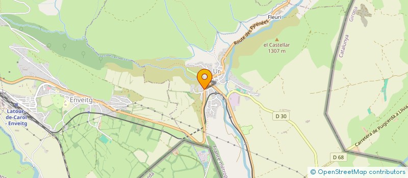 localisation de l'entreprise LES TULIPES  UR