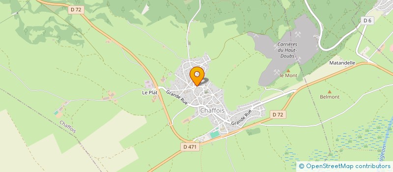 localisation de l'entreprise LES TURBOS CHAMEAUX  CHAFFOIS