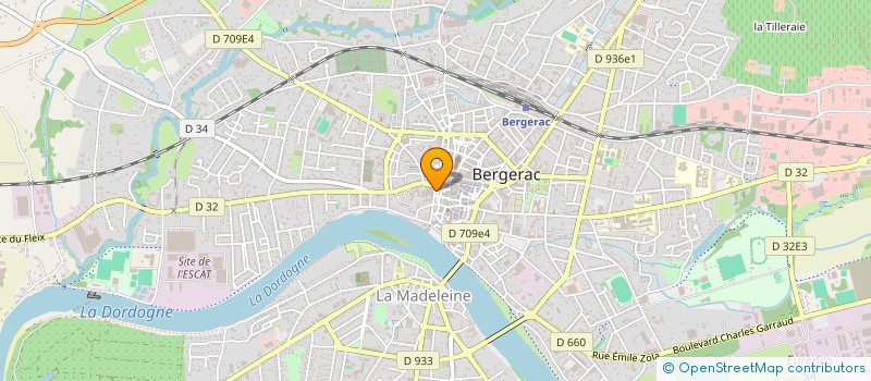 localisation de l'entreprise LES TURQUOISINES à BERGERAC