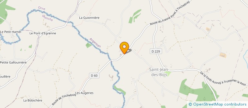 localisation de l'entreprise LES TUYAUTERIES ORNAISES à TINCHEBRAY-BOCAGE