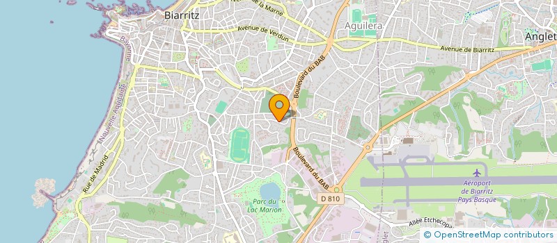 localisation de l'entreprise LES TWEEDLE'S à BIARRITZ