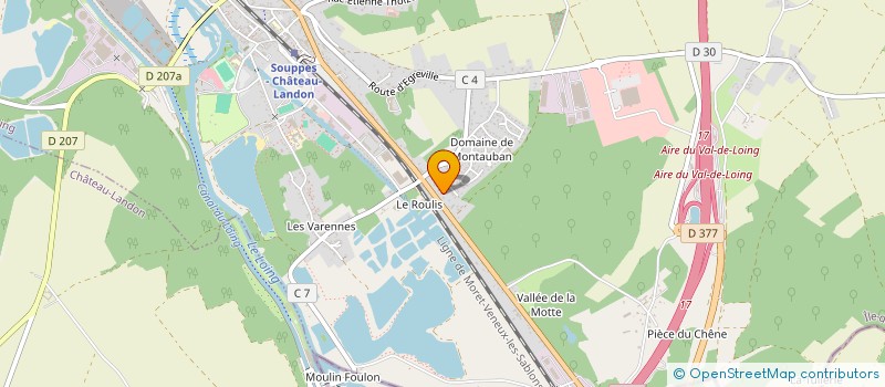 localisation de l'entreprise LES TWIRL STELLAR  SOUPPES-SUR-LOING