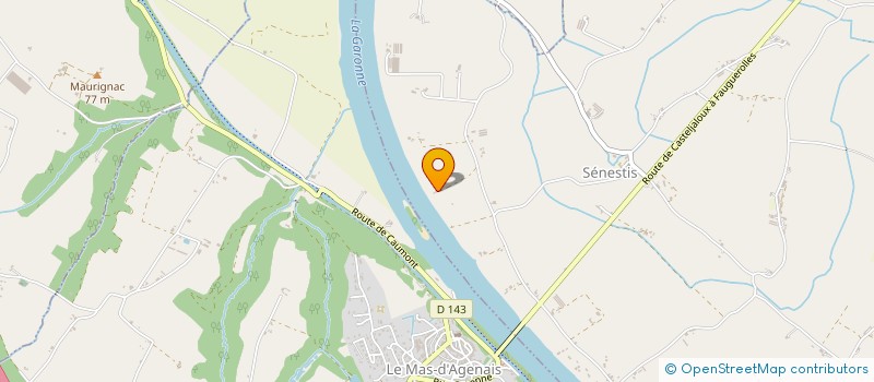 localisation de l'entreprise LES UKRONAUTES  MARMANDE