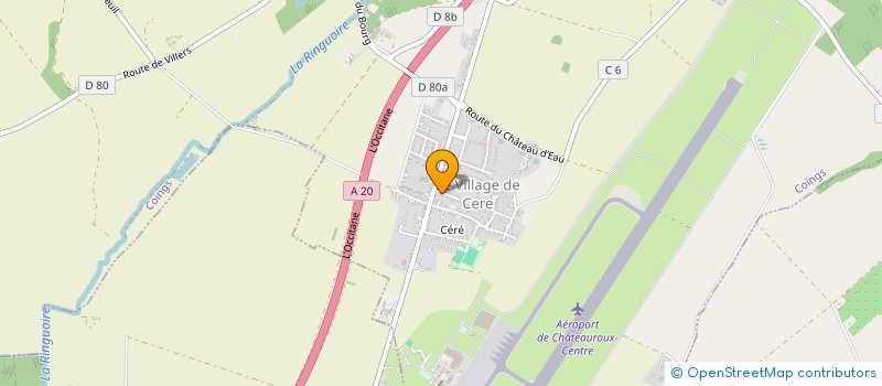 localisation de l'entreprise LES UNS ET LES AUTRES à DIORS