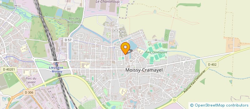 localisation de l'entreprise LES UNS ET LES HAULDRES à MOISSY-CRAMAYEL