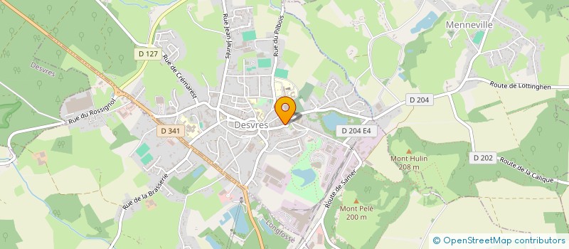 localisation de l'entreprise LES UNS ET LES HOTES EN BOULONNAIS  DESVRES