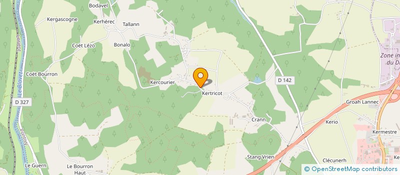 localisation de l'entreprise LES UNS PERTINENTS  BAUD